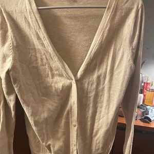 This cream cardigan